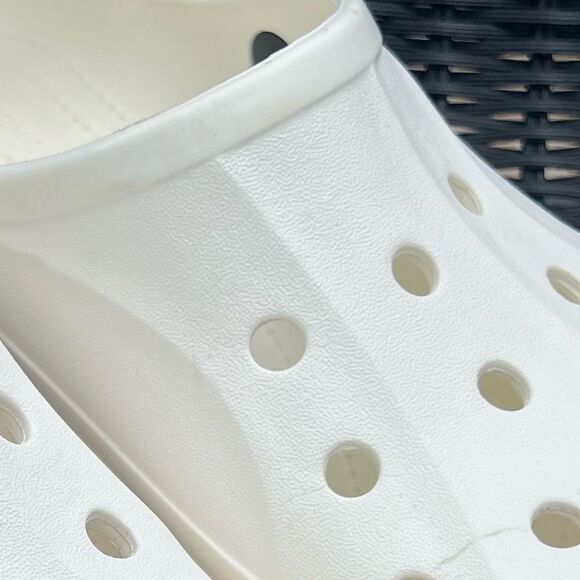 Crocs Adults Bayaband Logo White & Pink Women’s 10 // Men’s 8 - Picture 16 of 16